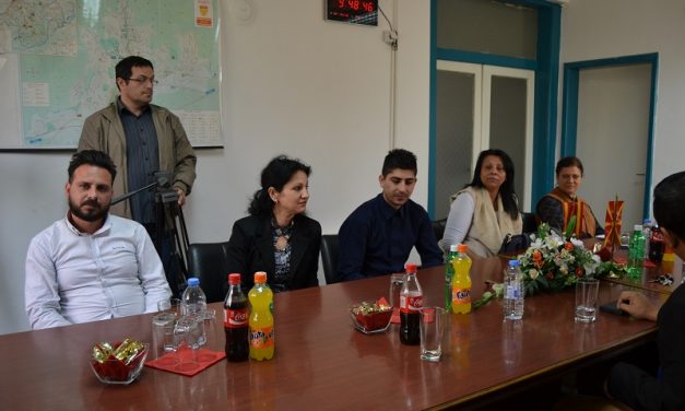 Прием на ромска делегација кај градоначалникот Димитровски