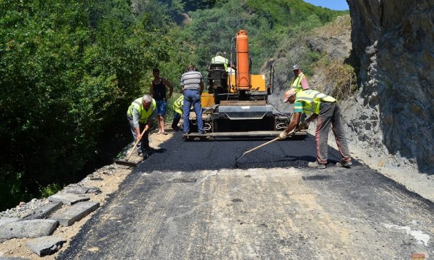 Се асфалтира улица во селото Нивичани
