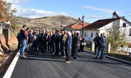 Министерот за земјоделство Димковски и директорот на Платежната агенција Бабовски во посета на реализирани капитални инвестиции во Кочани
