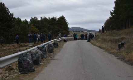 Акција за расчистување на отпадот на неколку локации во Кочани
