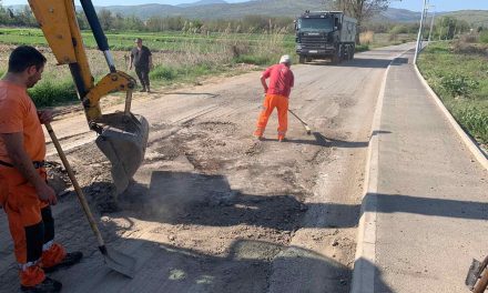 Завршна фаза од работите на локалниот патен правец Кочани – Мојанци