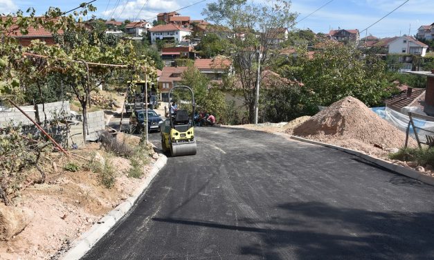 Се асфалтира улицата „Крум Вранински“
