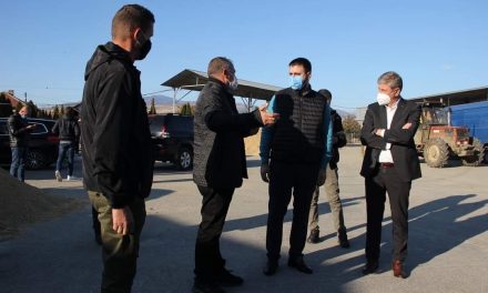 Средба на Градоначалникот на Општина Кочани со министерот за земјоделство, шумарство и водостопанство