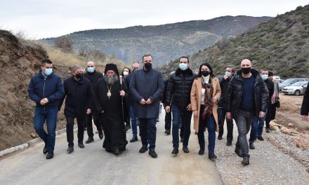 Пуштен во употреба локалниот пат од Оризари до манастирот „Пресвета Богородица“ во Добра Вода