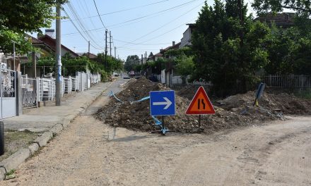 Нова водоводна линија на улицата „Гошо Викентиев“