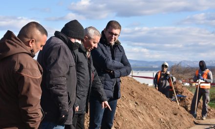 Увид во градежни активности и промоција на улицата „Роза Петрова“