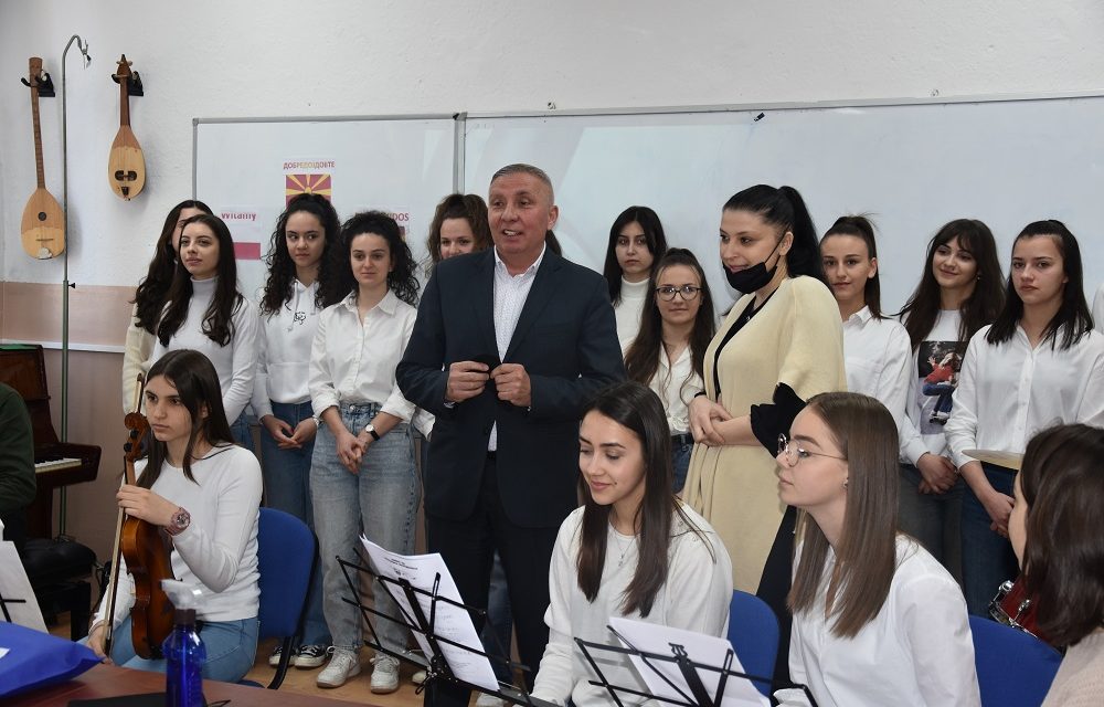 Во рамките на проектот „Учење и предавање на природни науки и математика преку ИКТ“, Општина Кочани домаќин на ученици од повеќе земји