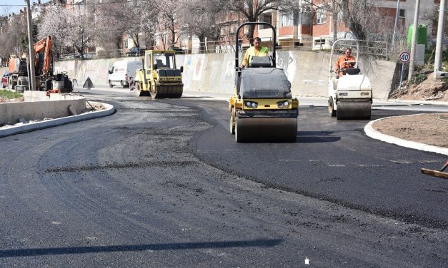Асфалтирањето на кружниот тек КТ5 на булевар „Тодосија Паунов“ e во завршни фази