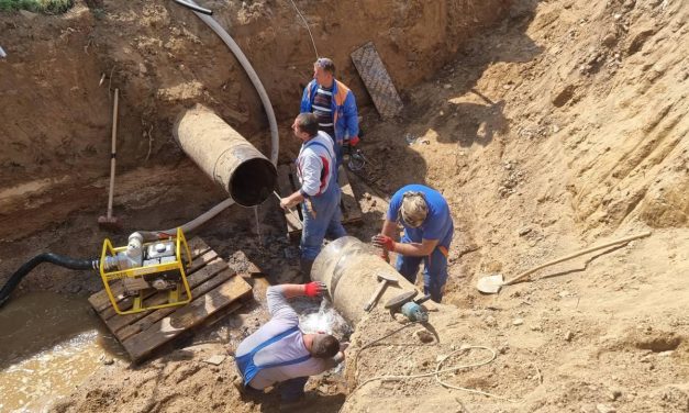 Извршено е преспојување на првиот реконструиран дел на главниот цевковод