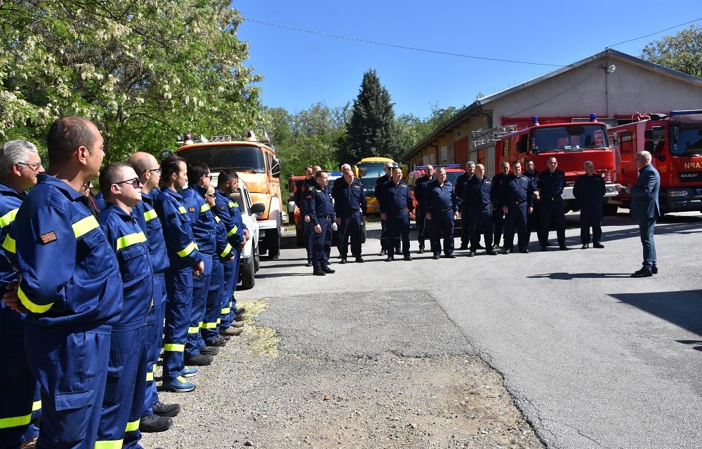 Одбележан 20 мај – денот на македонските пожарникари