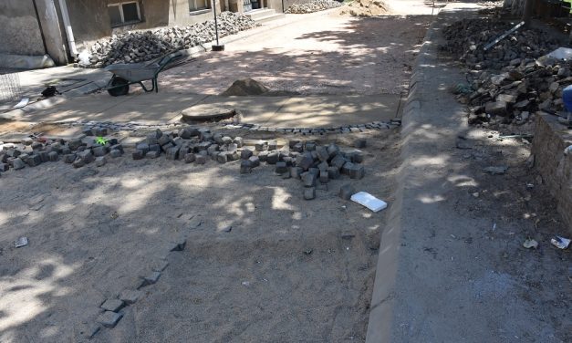 Се прередуваат бекатон плочките на одредени делови во Градскиот Парк