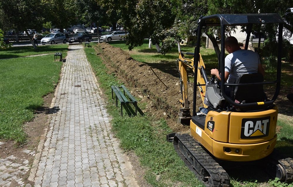 Продолжуваат работните активности во склоп на проектот Јавни работи, Мерка 6