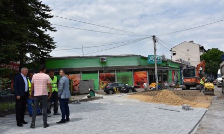 Во тек се градежни работи за санација на асфалтни површини и за реконструција на тротоари