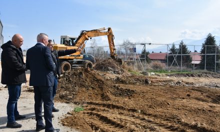 Во тек се градежни работи во Лесна Индустрија и Усова Чешма