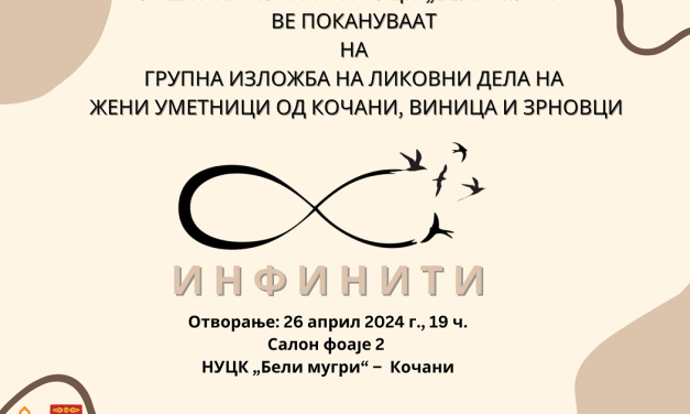 На 26 април – отворање на изложба на ликовни дела од жени уметници