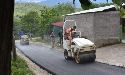 Извршена е рехабилитација на улица во село Бели