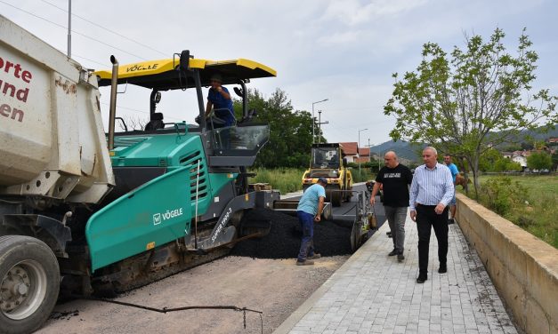 Се асфалтира Кејската улица во Оризари