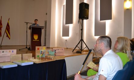 Музичко-поетски настан од проектот „Подобро општество за слепите лица во Кочани“
