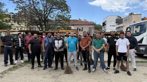 В. д. градоначалникот на Кочани Венко Крстевски се вклучи во екипи за средување на Кочани