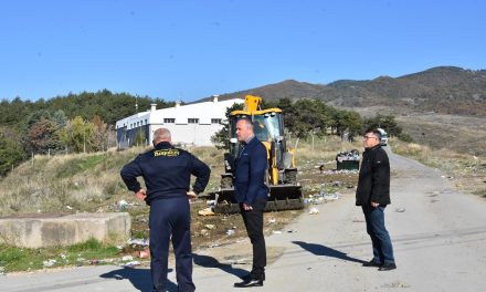 Отстранет отпадот во близина на Фабриката за вода во Кочани