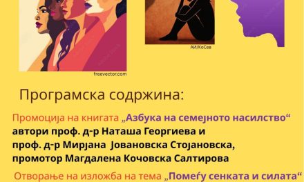 Активности од кампањата „16 дена активизам против родово базирано и семејно насилство“