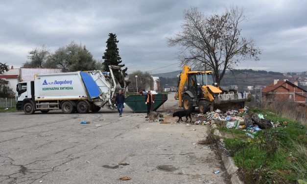 КЈП „Водовод“ со повторна акција за чистење на контејнерите кај „АСНОМ“